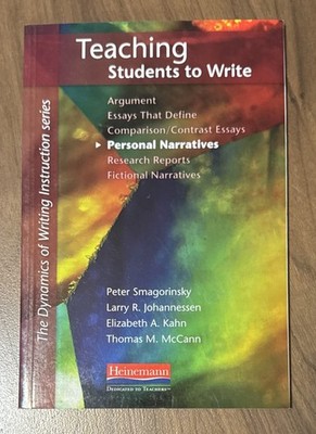 Teaching Students to Write Personal Narratives - Personal Narratives - New