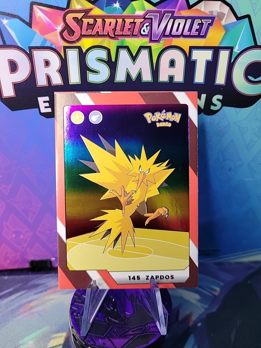 2025 Pokémon Kanto Full House, ZAPDOS Rainbow Holo #145 | eBay