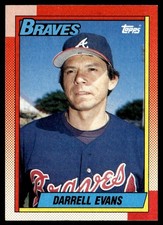 1990 Topps Darrell Evans Atlanta Braves #55