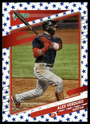 2021 Donruss #73 Alex Verdugo Independence Day