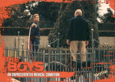 2025 Skybox The Boys Season 1 & 2 An Unprecedented Medical Condition Red #77