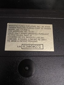 Reconditioned Atari 2600 4 Switch Console w/ Component RCA Mod & 2 Games