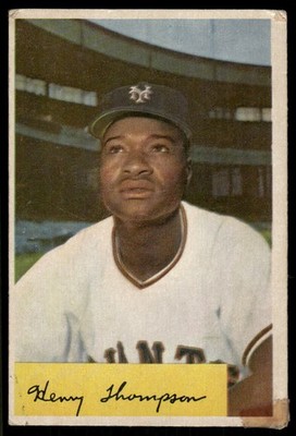 1954 Bowman #217b Hank Thompson