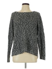 Buffalo by David Bitton Women Gray Long Sleeve Top L