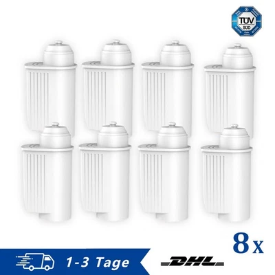 MARKENLOS 8x Filter Ersatzfilter für Siemens Wasserfilter EQ.3 EQ.5 EQ6 EQ9, Bosch TZ70003