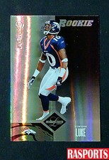 2004 TRIANDOS LUKE SN 14/50 LEAF LIMITED SILVER SPOTLIGHT ROOKIE CARD. rookie card picture
