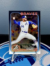 2024 Topps Chrome #197 Darius Vines RC - Atlanta Braves