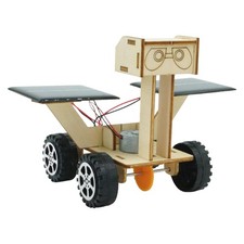 Solar Robot Kit STEM Car Building Learning Toys Lunar Rover Science