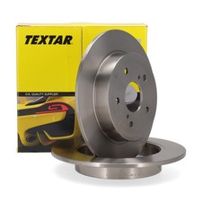 TEXTAR Bremsscheiben Satz Ø 278mm für SUZUKI SWIFT III SX4 EY GY hinten