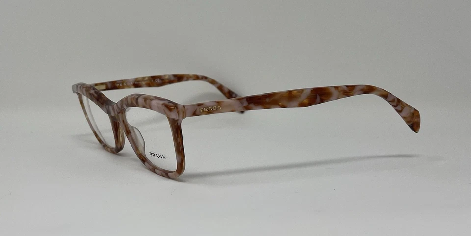 Gafas Prada VPR 17P rosa/marrón tortuga, talla 52-18-140. Nuevo Auténtico Foto 2 de 3