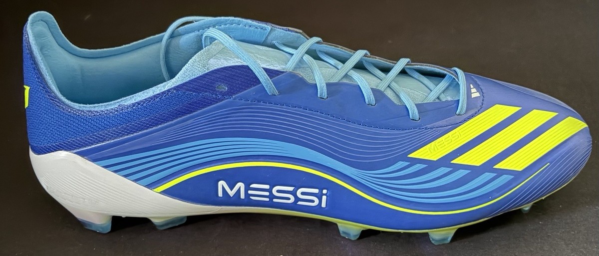 Adidas F50 Messi Elite FG Blue Soccer Cleats Men Sz 11 New w/bag