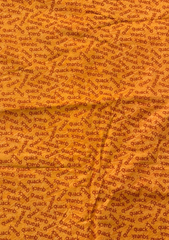 Andover Fabric 10 Little Rubber Ducks Eric Carle QUACK SQUEAK Yellow 44” BTY - Image 2 of 4