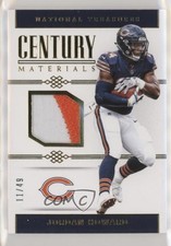 2017 Panini National Treasures Century Materials Prime 11/49 Jordan Howard g1z