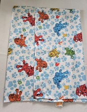 Paw Patrol Toddler Bed /Crib Flat Sheet, 59" x 46", 100 Polyester
