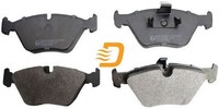 Denckermann B110072 Bremsbelagsatz FüR Scheibenbremse Bremsbelagsatz FüR BMW