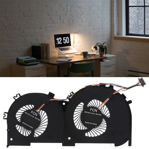 8Pin USB Power CPU Cooler Fan Laptop Radiator for Xiaoxin 700 80RU 700-15ISK - Afbeelding 2 van 8