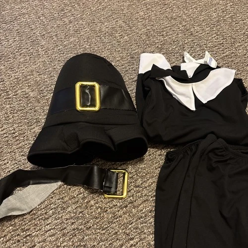 Halloween Costume Pilgrim Boy Large (10-12)