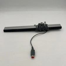 Nintendo Wii OEM Sensor Bar Silver Wired Official RVL-009 For Wii