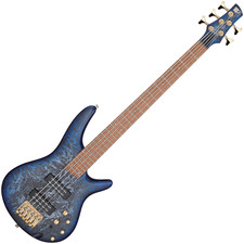 Ibanez SR305EDXCZM SR Standard 5-String Electric Bass   Cosmic Blue Frozen Matte