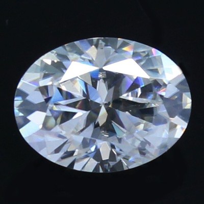 Natural DE Color VVS1 Clarity Excellent Cut 4x3 MM Oval White Loose Diamond