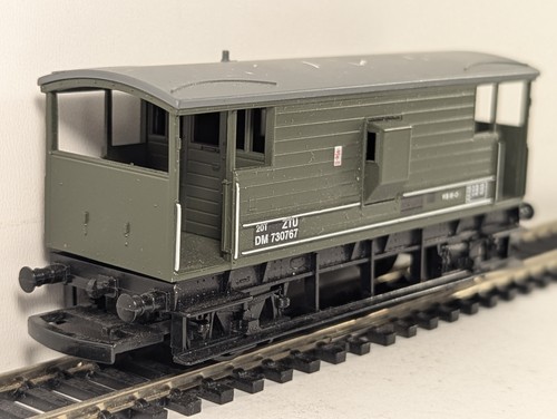 Hornby Spur O BR 20 Tonnen Bremswagen DM 730767 BR olivgrün R6244 | Condition: Used