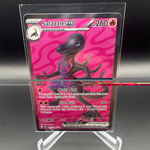 Salazzle ex 101/088 Double Rare Holo Perfect Order Pokemon English 260 HP