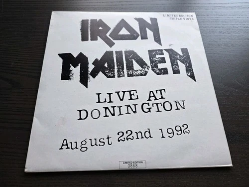 IRON MAIDEN - Live At donnington Limited Edition Triple Vinyl