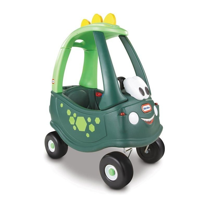 Cozy Coupe Dino Little Tikes porteur enfant 18 mois voiture plastique avec canne parentale