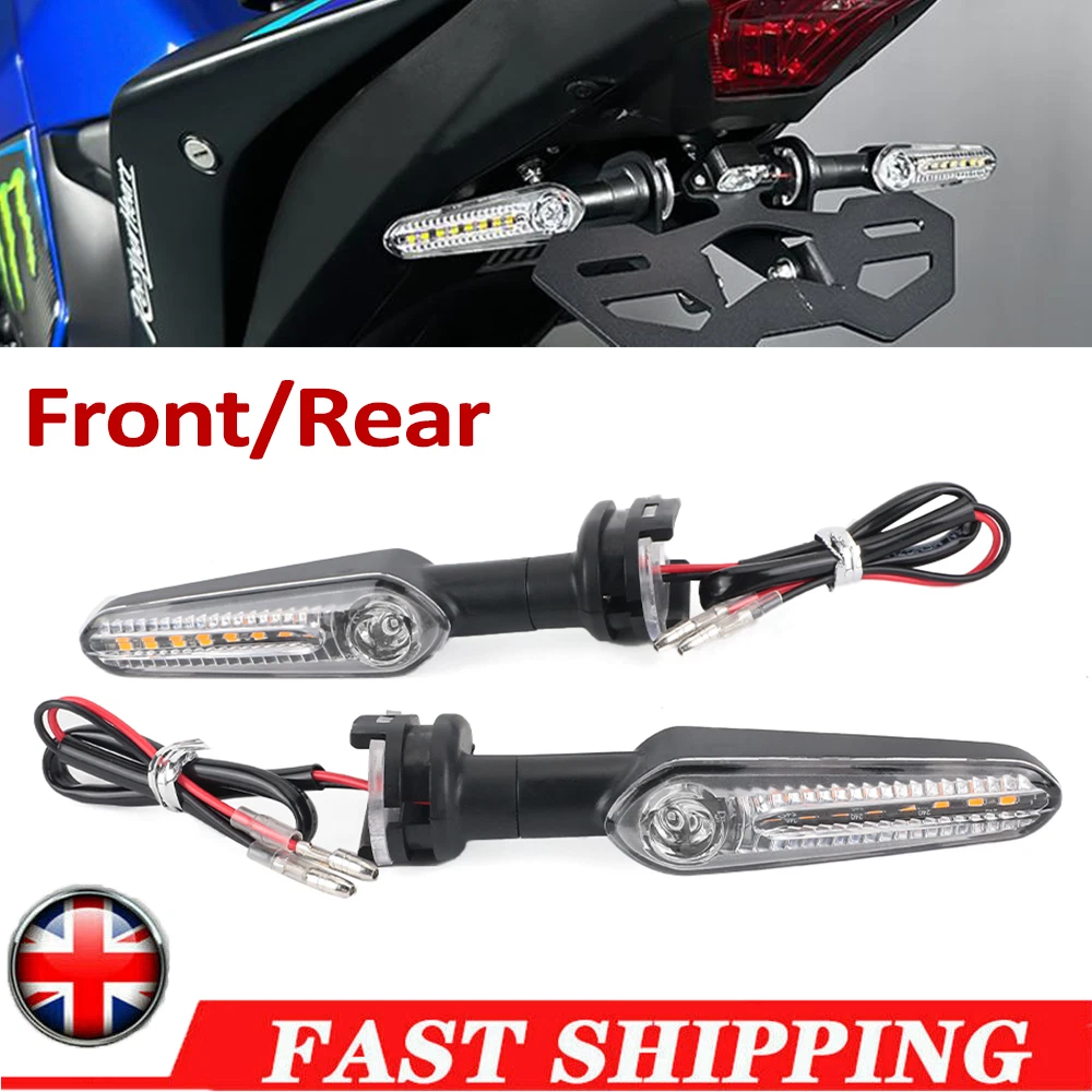 Motorcycle Turn Signal Adapter Cable Compatible with Motorcycles - 2 Cables (2PCS