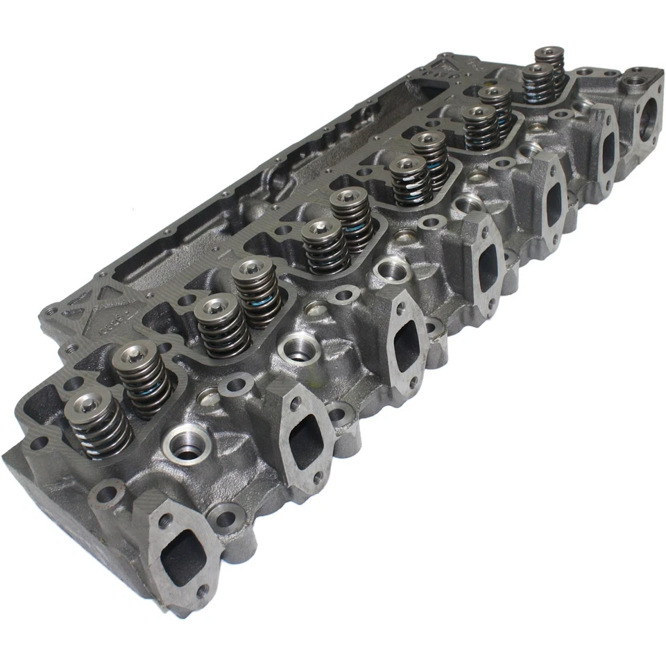 CABEZAL DE CILINDRO CON VÁLVULAS Y RESORTE PARA 94-98 RAM 2500 3500 5.9L 12V DSL 6B 6BT 6BTA Foto 3 de 4