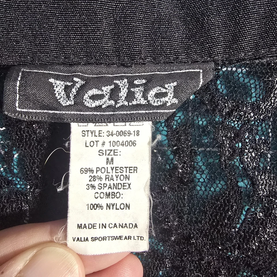 Chaleco Valia Negro Encaje Trasero Botón Para Mujer Talla M Hecho en Canadá Gótico Steampunk Foto 2 de 4