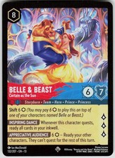Belle Beast Certain as the Sun 132/204 Attack of the Vine Disney Lorcana
