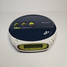 Sony D-EJ360 Blue CD Walkman PSYC G-Protection Portable Player - Tested Works