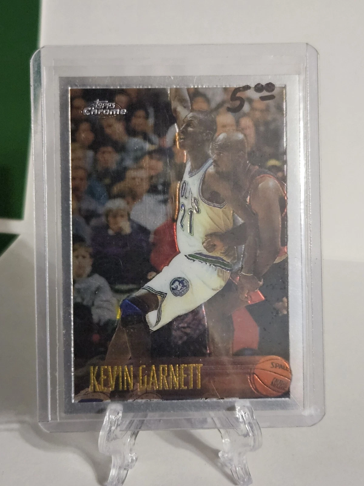 Kevin Garnett 1996-97 Topps Chrome #45 Minnesota Timberwolves