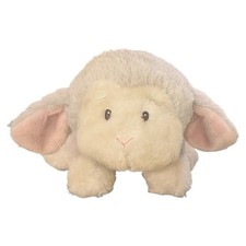 Baby Ganz Harmony Flopsie Lamb Sheep Gray White Plush SOFT Baby Lovey 12" Toy