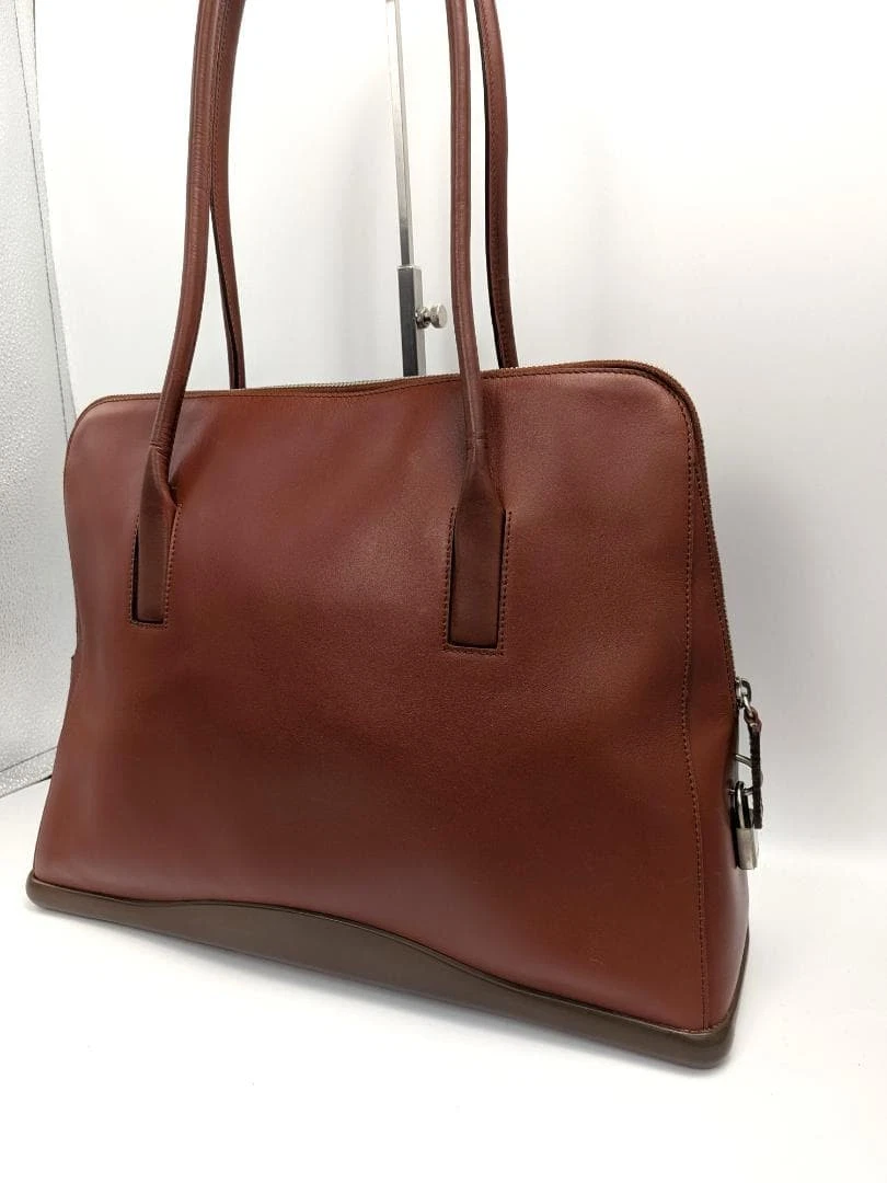 PRADA Brown Leather Shoulder Bags for Women for sale | eBay
