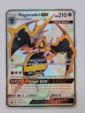 Pokemon Naganadel GX SV63/SV94 Hidden Fates: Shiny Vault Shiny Holo Rare on eBay