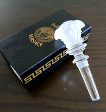 Versace Rosenthal Medusa Frosted Crystal Liqu...