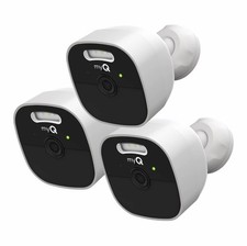 3 Pack MyQ Wireless Outdoor 2K All-In-One Battery Camera