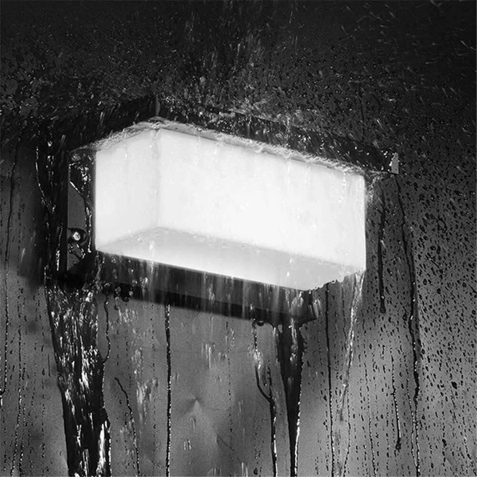 18W LED Außenleuchte mit Bewegungsmelder Wandleuchte Anthrazit Sensor Außenlampe - Bild 2 von 4