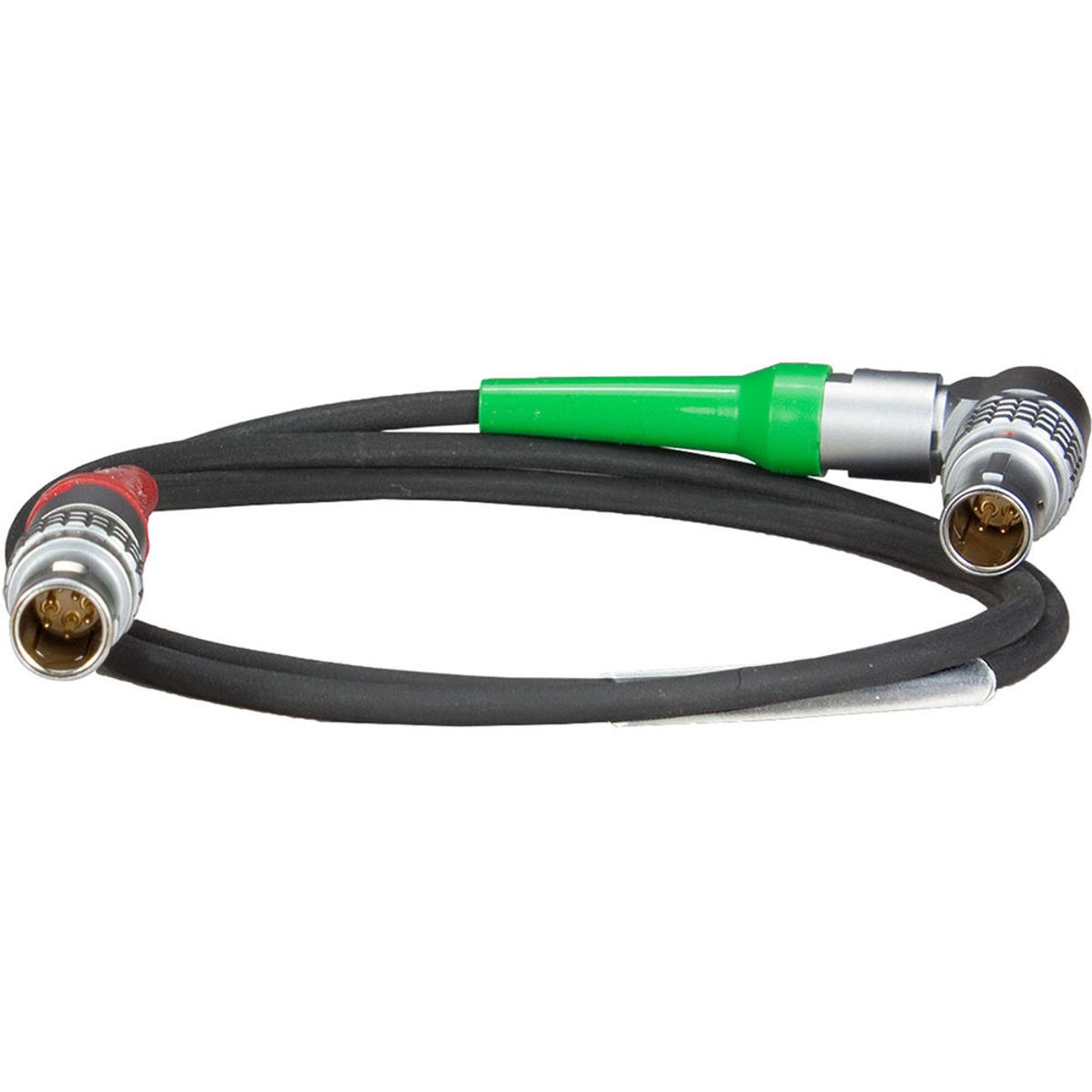 Ambient Recording TC Output Cable, 5-Pin Lemo Straight to 5-Pin Lemo Right Angle