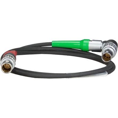 Ambient Recording TC Output Cable, 5-Pin Lemo Straight to 5-Pin Lemo Right Angle