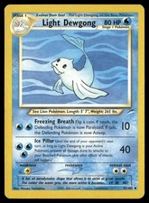 Light Dewgong 45/105 Uncommon Neo Destiny Pokemon Unlimited Heavily Played on eBay