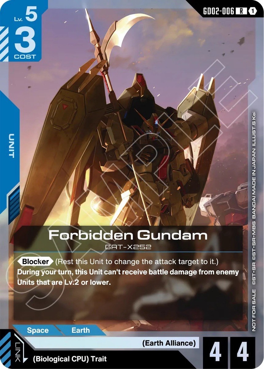 Gundam Card Game Store Tournament Participation Pack 04 9x English