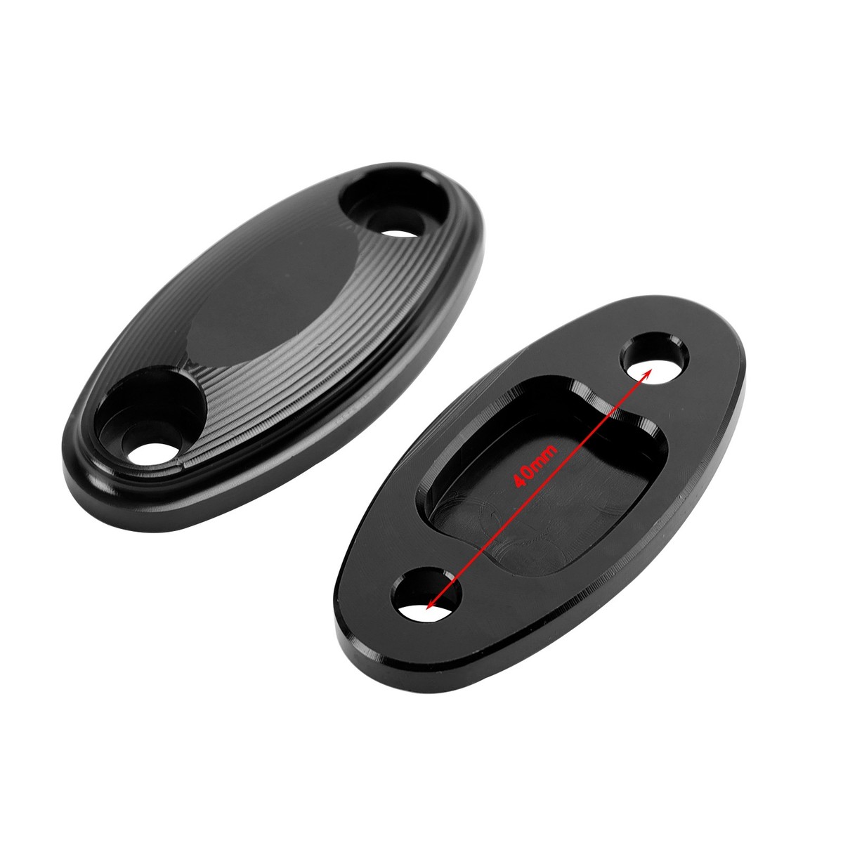 🚀Black mirror delete blanking block off plates fit Honda CBR650R