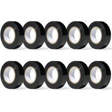 Electrical Tape 3/4" x 66 Feet PVC Electric UL Listed, Flame Retardant, Water...