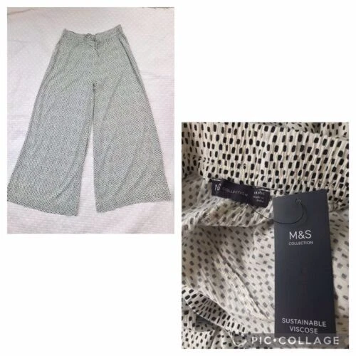 Marks and Spencer Elastic Waist Trousers for Women