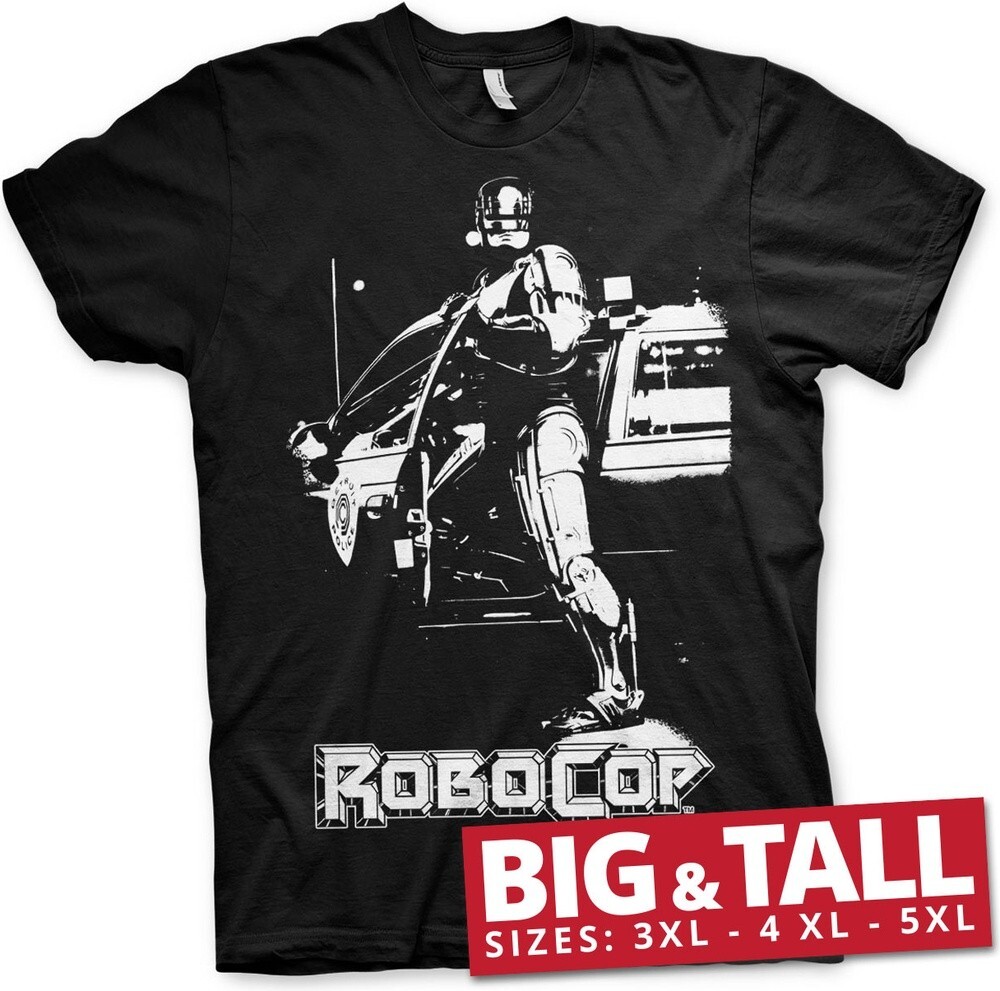 Robocop Poster Big - Tall T-Shirt Black