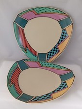 2 Stk. Rosenthal Flash One von Dorothy Hafner Teller Kuchenteller