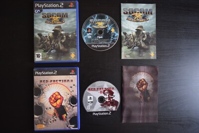 Lot De 4 Jeux PlayStation 2 PS2 - Jeux De Guerre Dont Medal Of Honor - Bon état